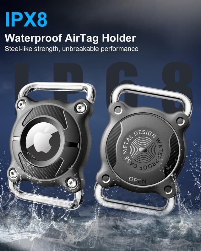 Thumbnail 3 de ONEONTA Dog Air Tag Halter – wasserdichtes Airtag Hundehalsband