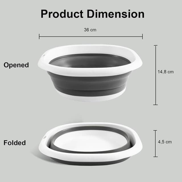 Thumbnail 5 de 4UBonLife Bacinella Pieghevole 10L