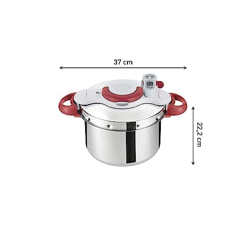 Thumbnail 1 de Tefal P4620733 Cocotte en acier inoxydable, 22 cm ⚡