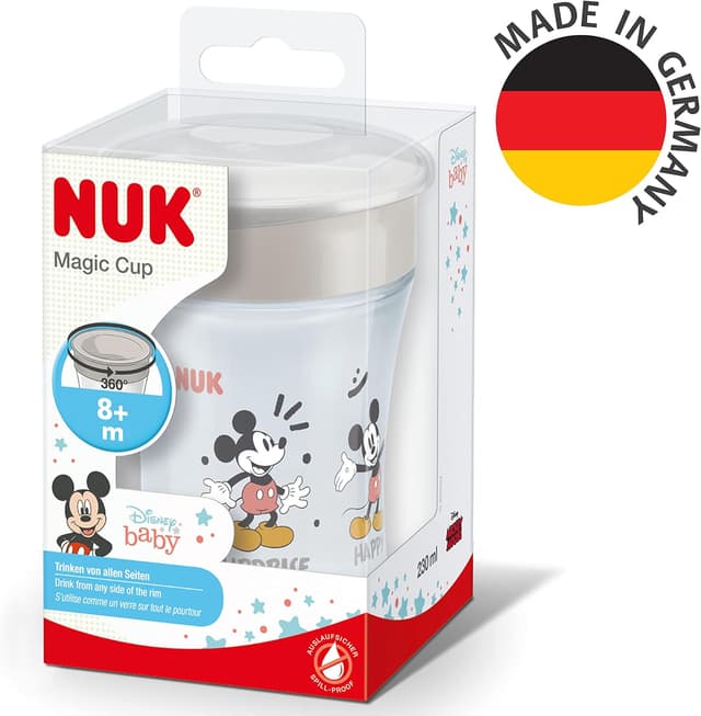 Thumbnail 6 de NUK Magic Cup Mickey Mouse 🧃 Vaso anti-derrames 360° +8 meses