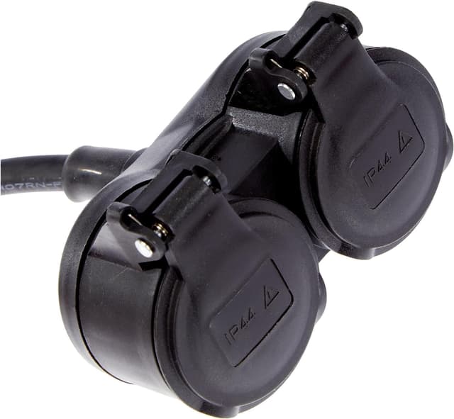 Detalle 2 de Electraline 208482 Rallonge Professionnel Biplite