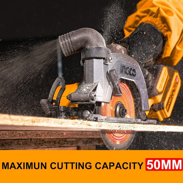 Thumbnail 6 de INGCO CSLI14021 20V Cordless Circular Saw 140mm