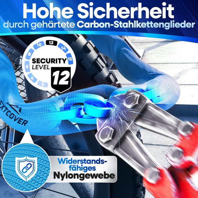 Thumbnail 2 de NEXTCOVER LockPro Zahlenschloss 90 cm 5‑stelliger Code