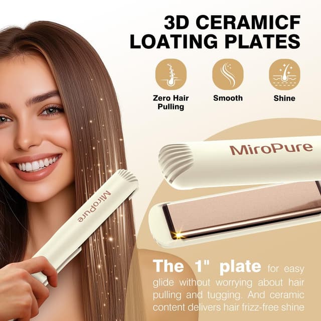 Thumbnail 3 de MiroPure 1 Inch Flat Iron 30s Fast Heat
