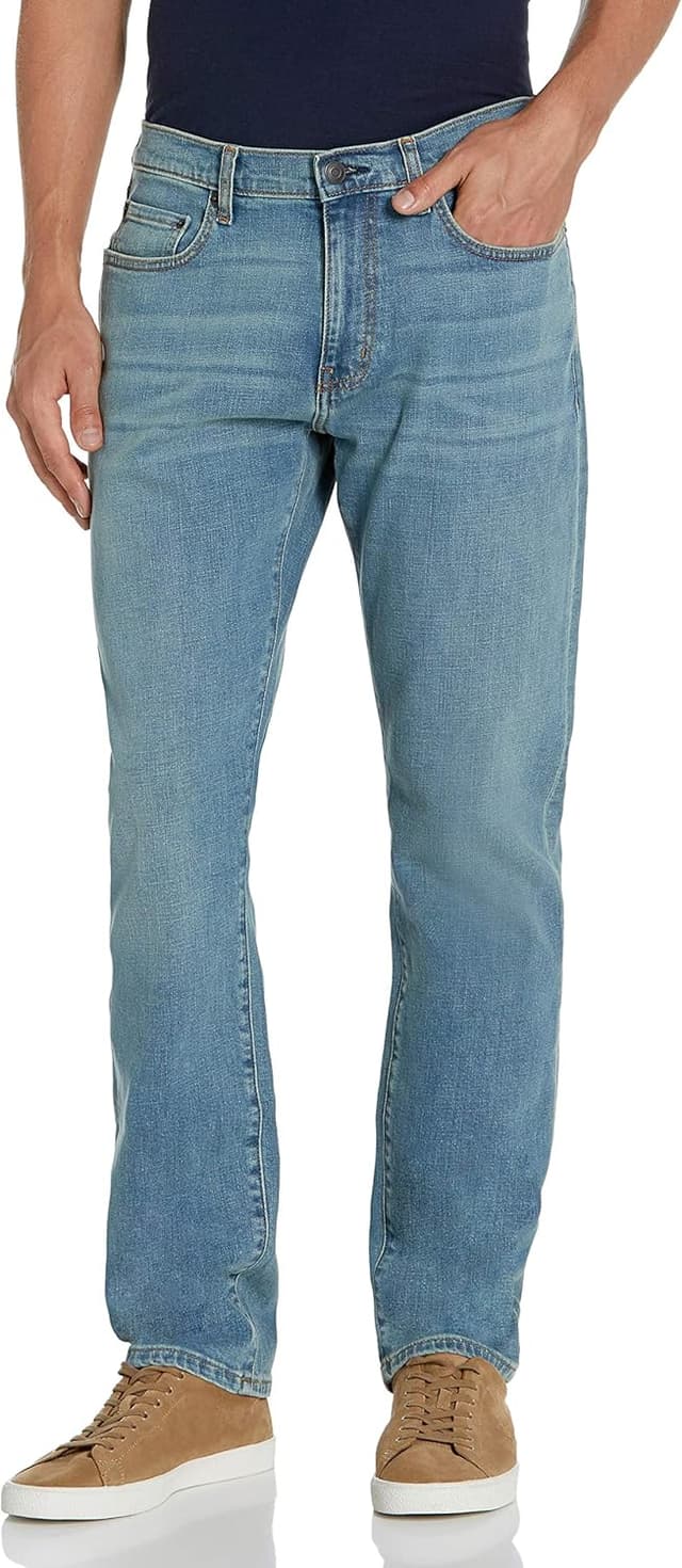 Imagen de Amazon Essentials Athletic-Fit Stretch Jeans 32W en OfertitasTOP