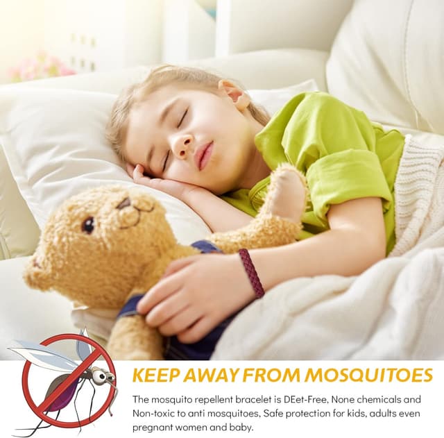 Detalle 2 de Mosquito Repellent Bracelet 12PCS 300 Hours
