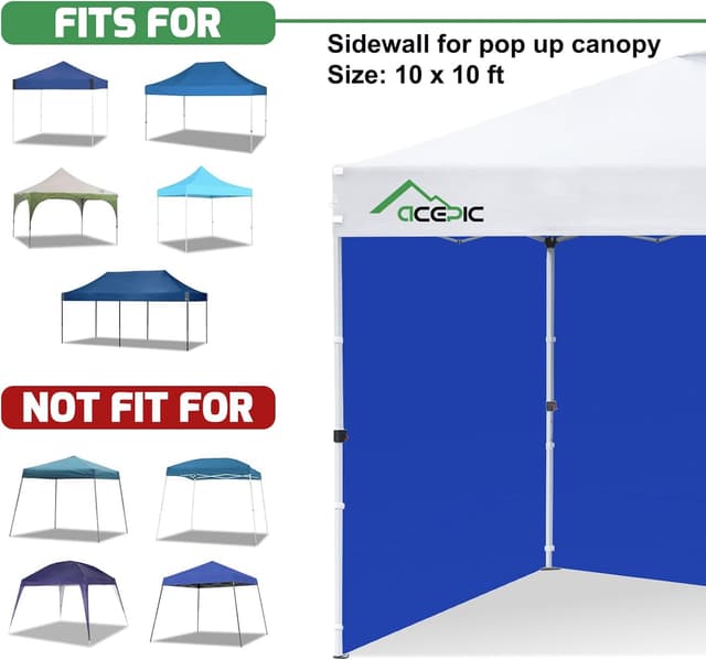 Thumbnail 1 de Acepic 3 Pezzi pareti laterali 305x218 cm ⛺