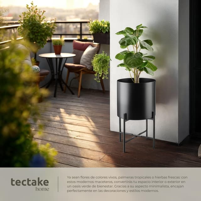 Thumbnail 4 de tectake® Maceteros Decorativos Set de 2 20 kg