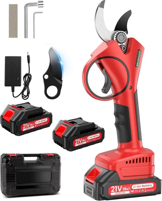 Detalle de MuatCtarom forbici potatura a batteria 21V