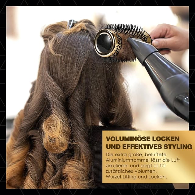 Detalle 1 de Shinlea Runde Haarbürste 53 mm für Locken