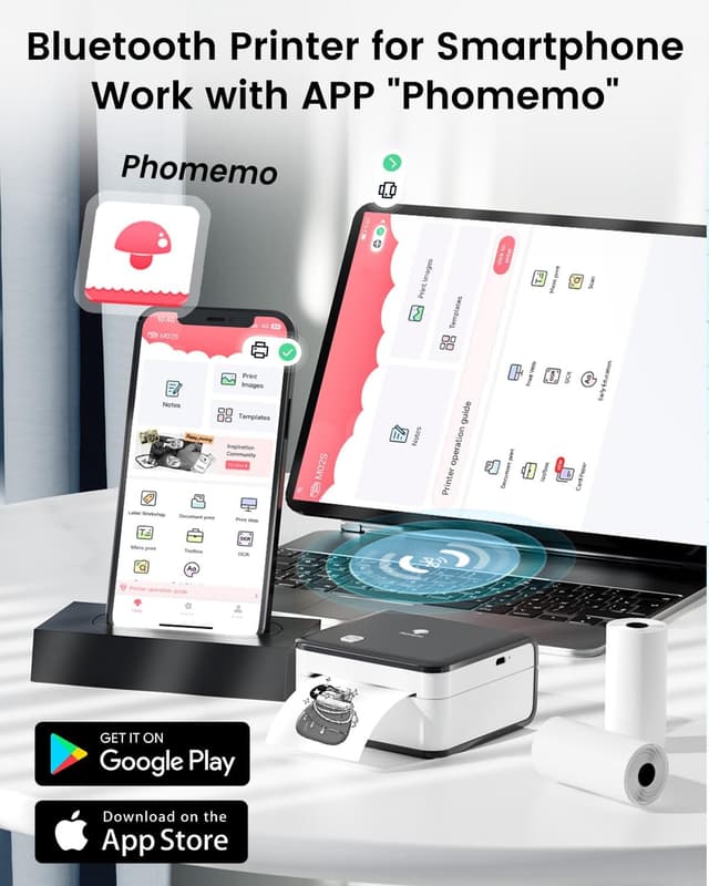 Thumbnail 3 de Phomemo M02 Pro stampante termica 300 DPI 🖨