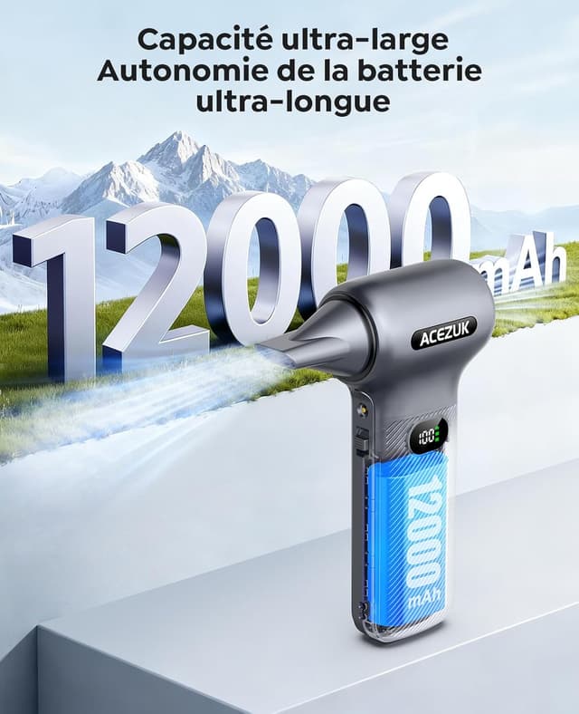 Thumbnail 2 de ACEZUK AD200 souffleur 12000 mAh