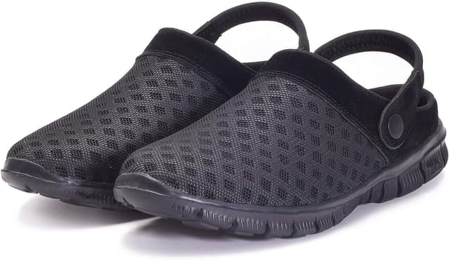 Detalle 2 de Eagsouni Damen Herren Clogs Hausschuhe – leichte Gartenschuhe, Sommer-Badelatschen & Sandalen