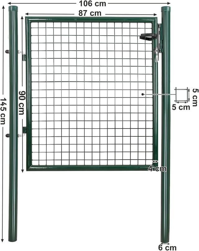 Thumbnail 2 de SONGMICS GGD150G Portillon 106 x 90 cm