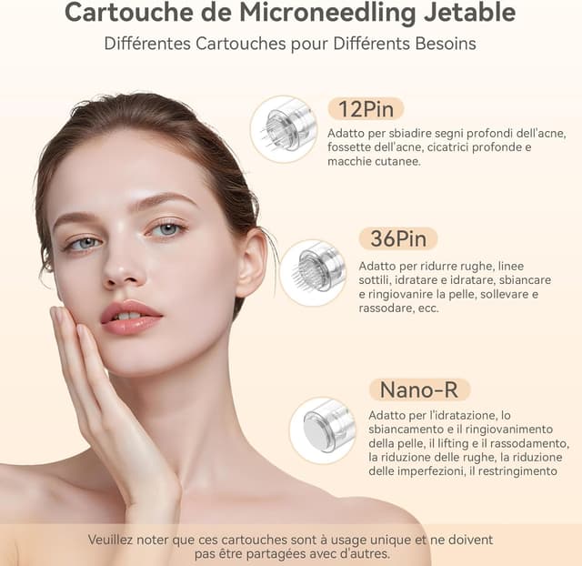 Thumbnail 6 de QUELLE Dermapen Microneedling Pro avec écran LED