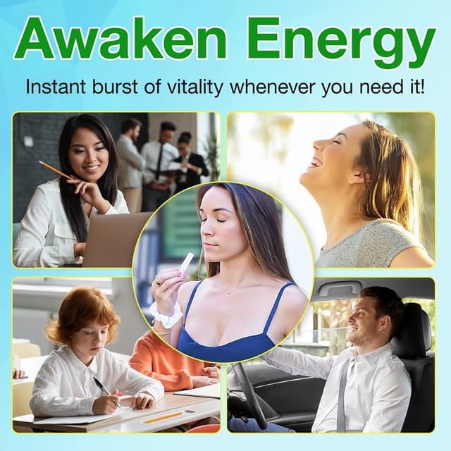 Detalle 2 de Nasal Stick Inhalierstift 4 Pack fürs freie Atmen