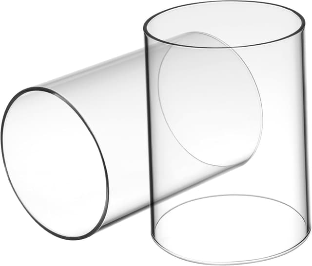 Imagen de ULTECHNOVO Transparenter Glaskerzenhalter 3,94×2,76 in en OfertitasTOP