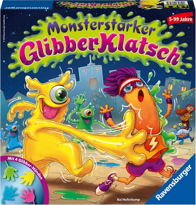 Thumbnail 4 de Ravensburger Glibber-Klatsch Kinderspiel 5 Jahre 🎲