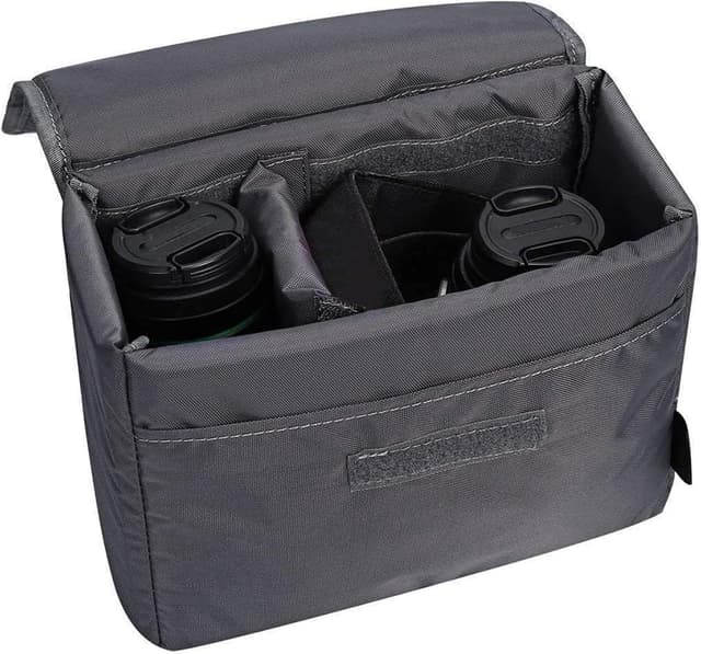 Detalle de S-Zone wasserdichte stoßfeste faltbare Kameratasche für DSLR/SLR/TLR & Objektiv (grau)