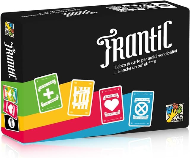 Detalle de dV Giochi Frantic : jeu de cartes rapide, facile à prendre en main