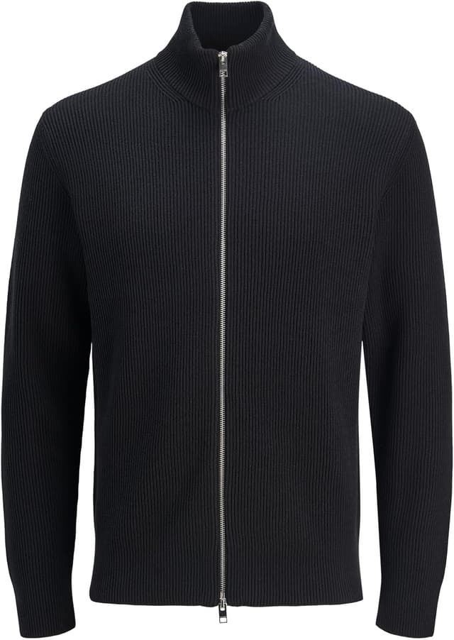 Detalle de JACK & JONES Jjeperfect Knit Zip Cardigan da uomo