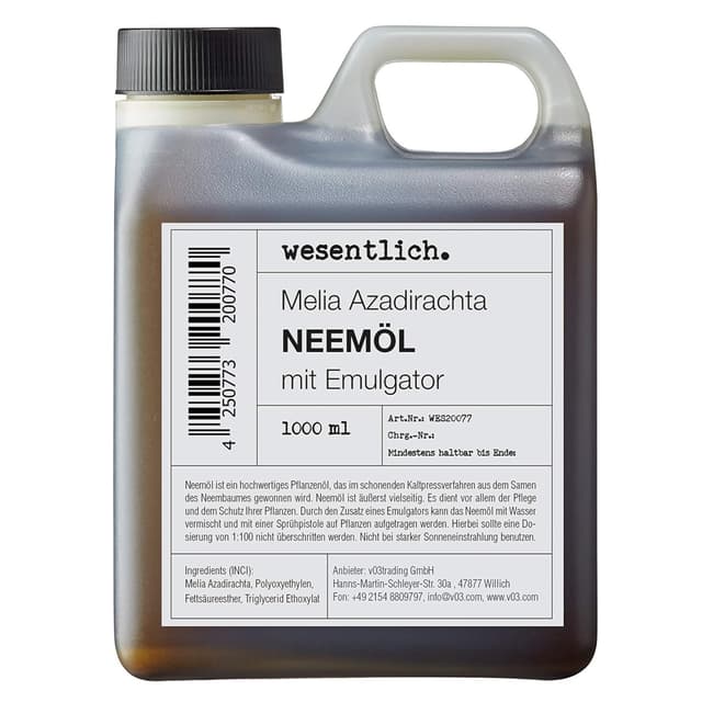 Imagen de wesentlich Neemöl mit Emulgator 1000ml en OfertitasTOP
