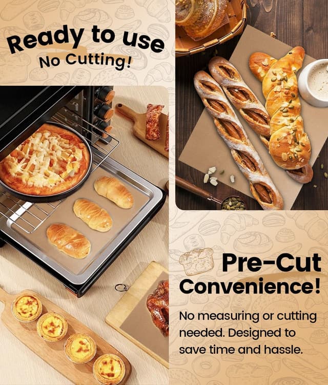 Thumbnail 2 de Unbleached Parchment Paper Sheets 12x16