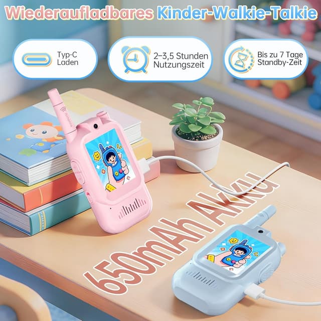 Thumbnail 3 de HD Video Walkie Talkie Kinder