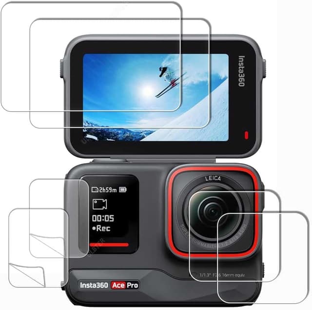 Detalle de Lens screen protector for Insta360 0.3mm