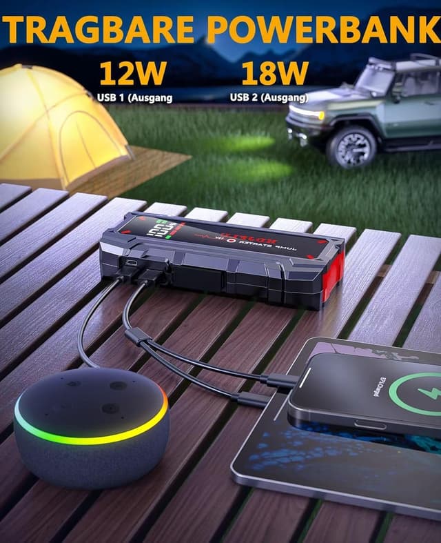 Thumbnail 5 de UltraSafe 6000A Starthilfe Powerbank für Pkw