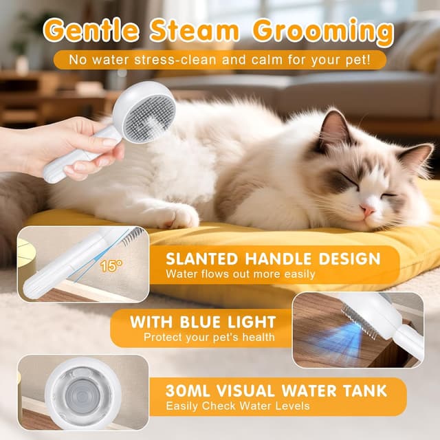 Thumbnail 4 de Qoosea Cepillo 4 en 1 Steamy Cat