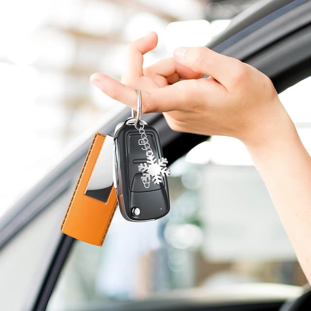 Thumbnail 5 de AiQInu 100 Pezzi Anelli Portachiavi con Catena 25 mm