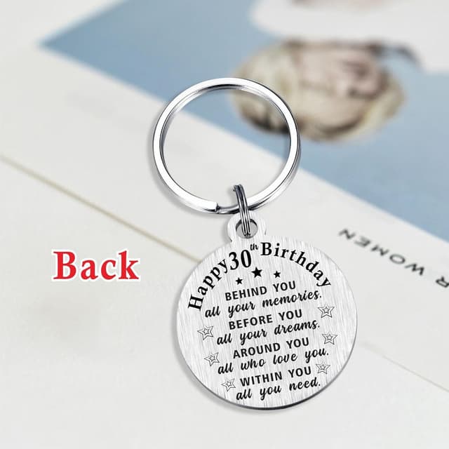 Thumbnail 3 de 30th Birthday keychain gift, 1996