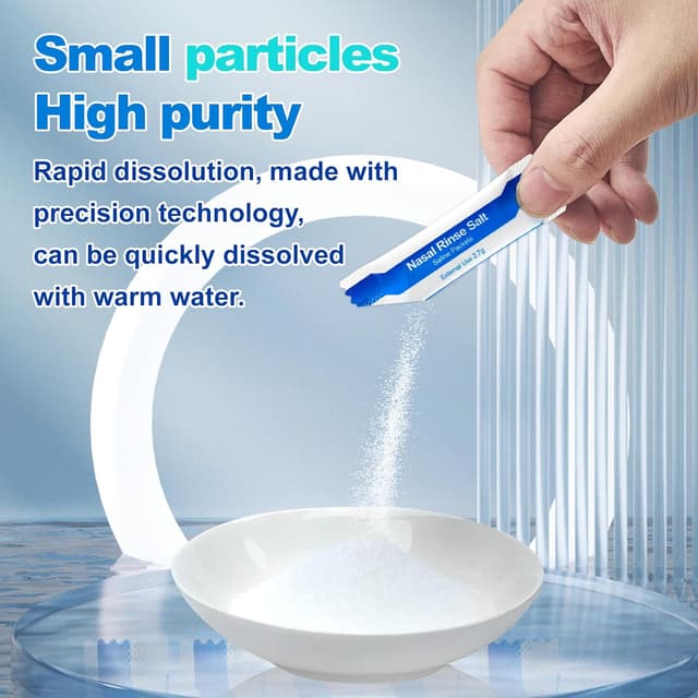 Detalle 2 de Waterpulse Neti pot Sal 120 sobres 🧂