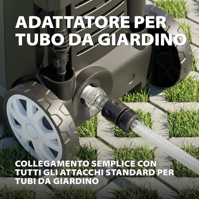 Detalle 2 de Wagner AQUASTORM ADVANCED idropulitrice per pulizia rapida e potente, con ugello standard e turbo