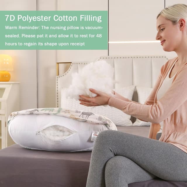 Detalle de JOVELL Stillkissen mit 65 × 60 cm