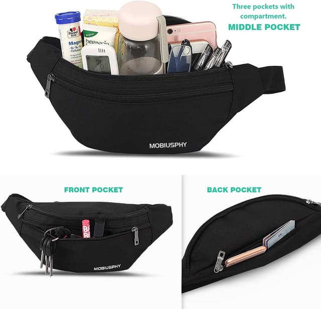 Thumbnail 4 de Marsupio sportivo Cintura regolabile 76–116 cm