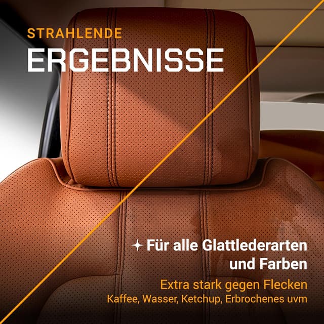 Detalle 2 de 2020 Polychrom Lederreiniger 500 ml – materialschonende Reinigung für Lederoberflächen