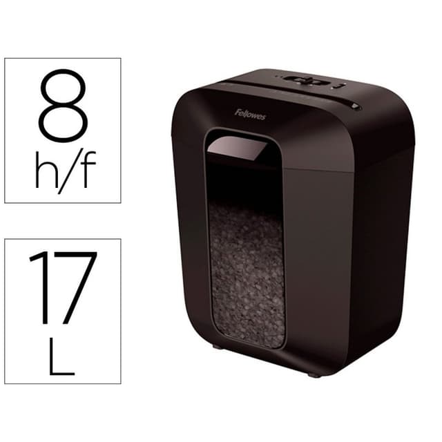 Thumbnail 3 de Fellowes LX-41 Destructora 8h P4 17L