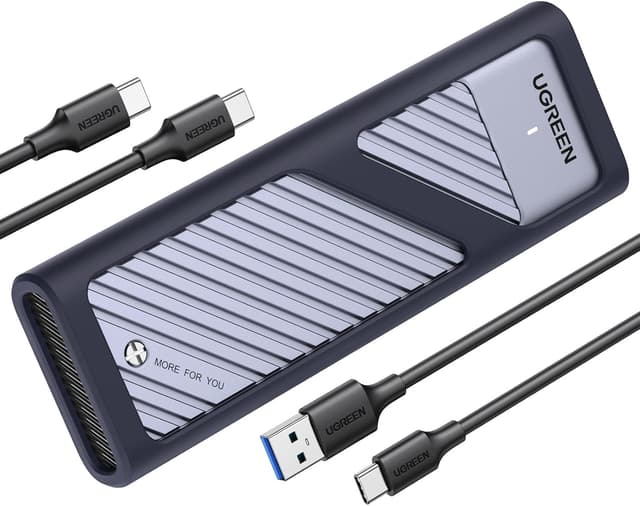 Imagen de UGREEN M2 SSD Gehäuse USB 3.2 Gen 2 10 Gbps 📦 en OfertitasTOP