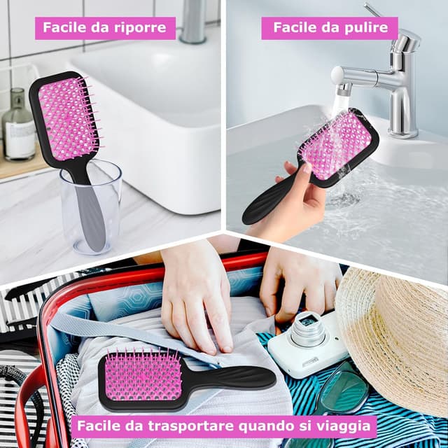 Thumbnail 5 de SHINLEA Spazzola districante per capelli bagnati e asciutti