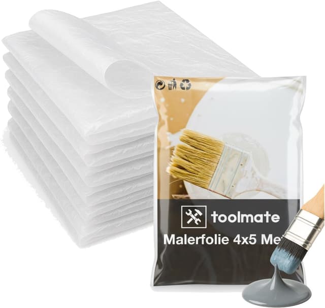 Imagen de 6x Abdeckfolie Maler 4x5 m 120 m² en OfertitasTOP