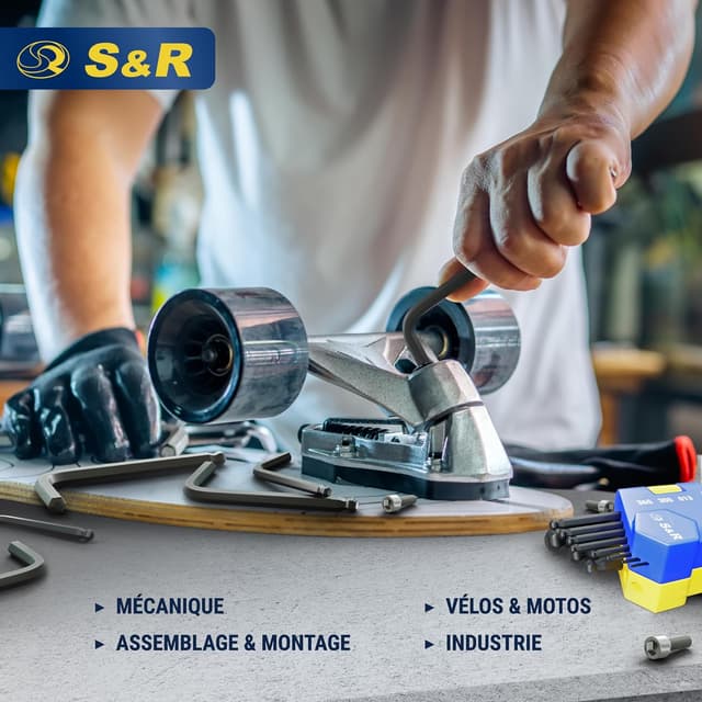 Thumbnail 6 de S&R 13 Clés Allen courtes vélo 🛠