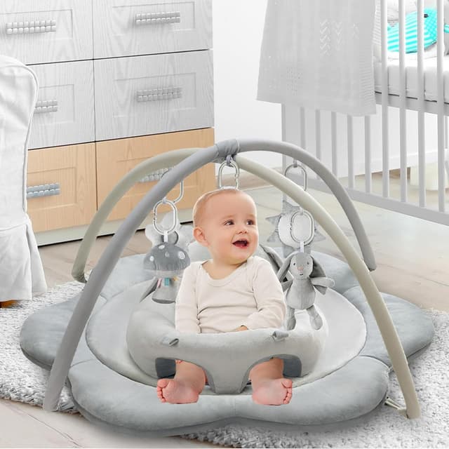 Thumbnail 5 de Suihuooo 3‑in‑1 Baby Play Mat with 5 Toys