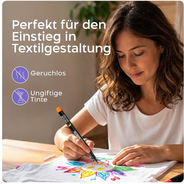 Thumbnail 5 de 40 Textilstifte Waschmaschinenfest 🎨