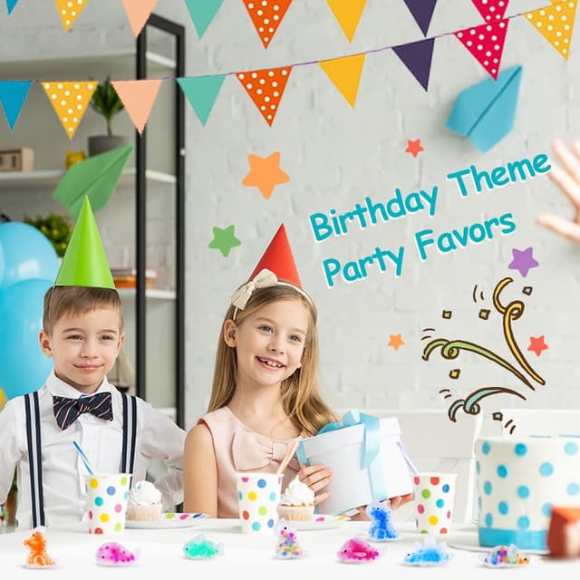 Thumbnail 6 de Ainiv set da 24 palline squishy con perline d’acqua: antistress sensoriale