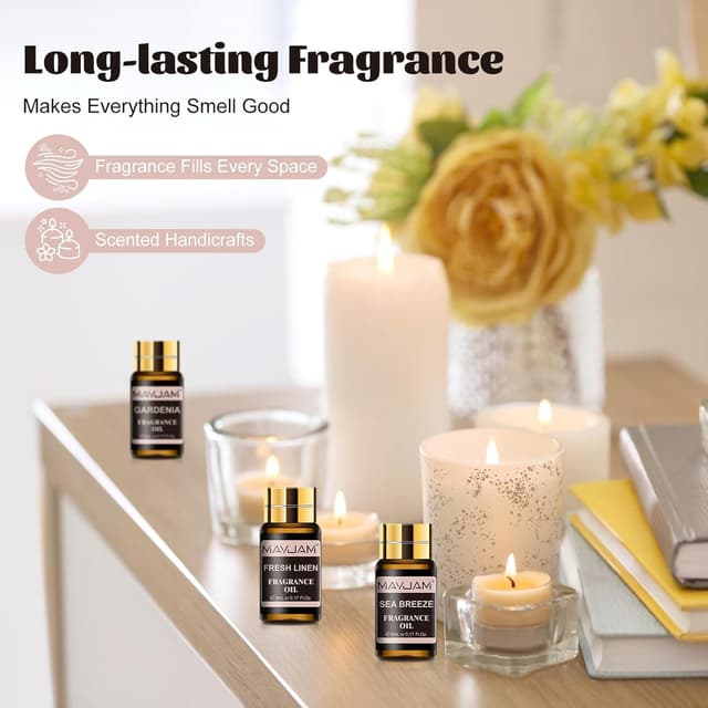 Thumbnail 5 de MAYJAM Juego de 20 aceites aromáticos para difusor