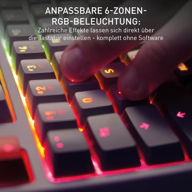 Thumbnail 4 de Cherry XTRFY K4V2 TKL Kabelgebundene Gaming-Tastatur