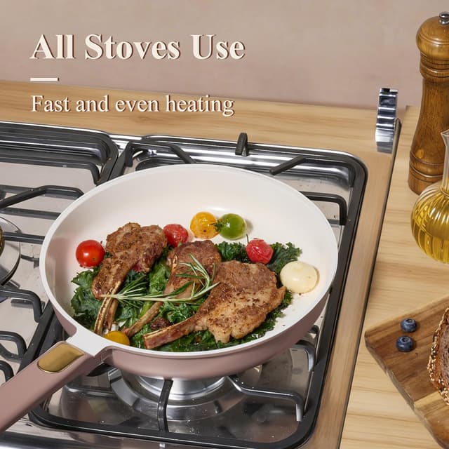 Thumbnail 5 de CAROTE Ceramic Cookware 17-Piece Set