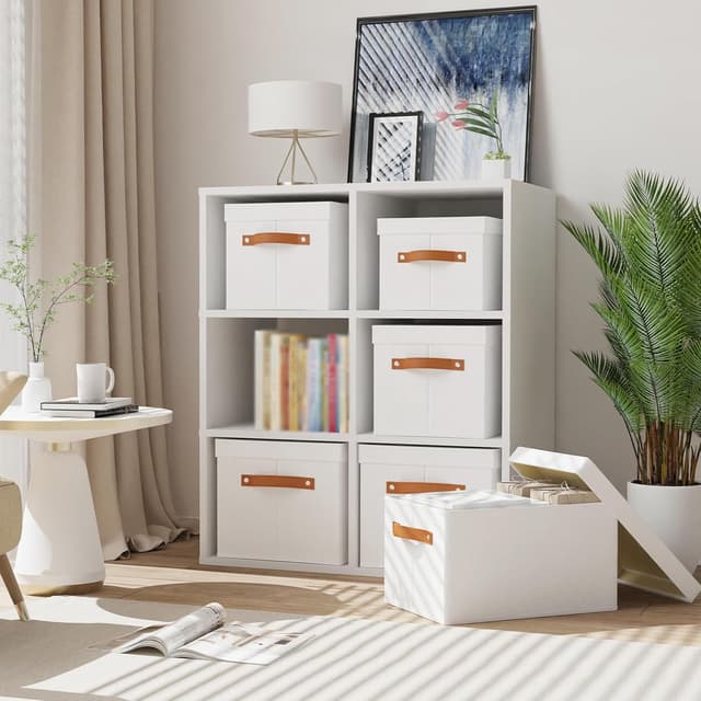 Detalle 2 de YheenLf 3 Piezas Caja de Almacenamiento con Tapa